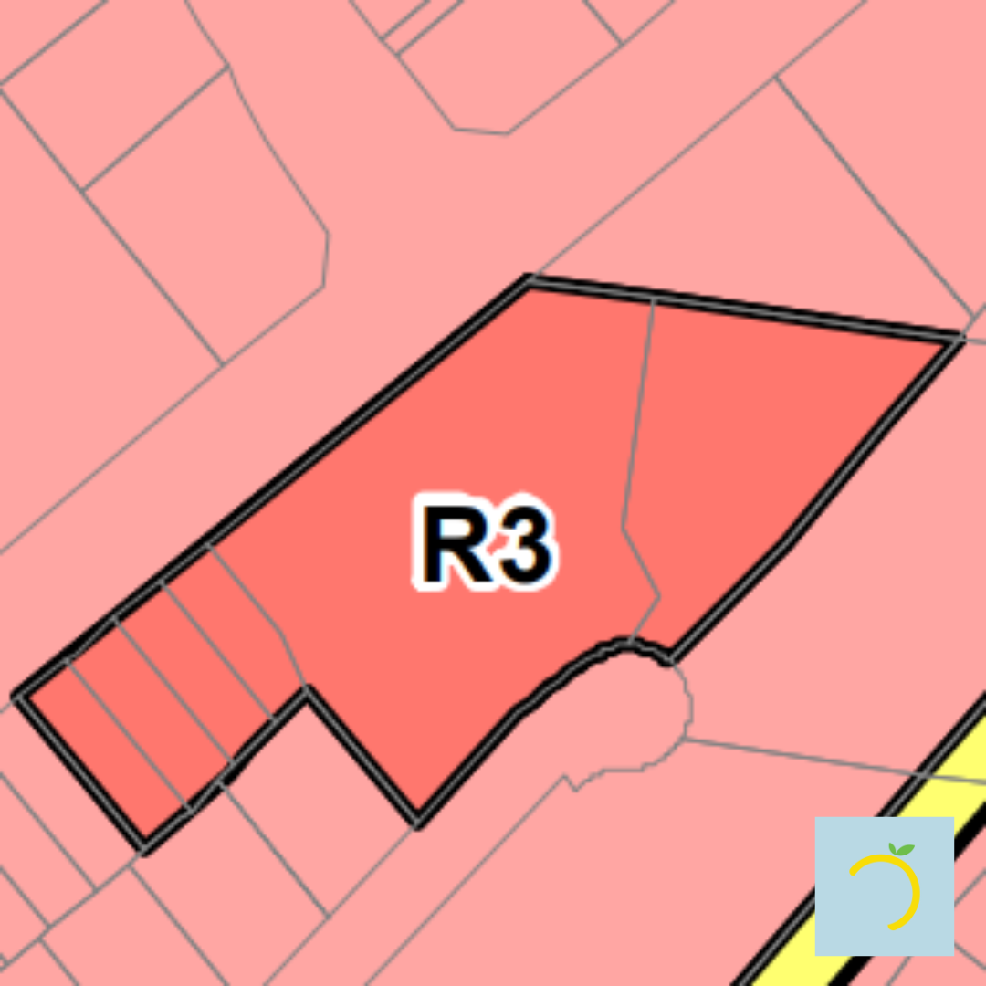 An example of R3 Zoning Map